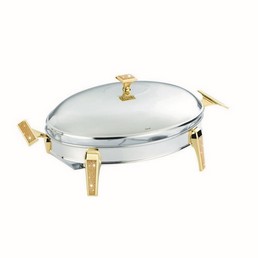 Mercury Oval Mum İsıtıcılı Gold -